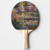 Raquette De Ping Pong Claude Monet - Eau Lily étang, Harmonie rose (Dos)