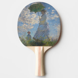 Raquette De Ping Pong Claude Monet Femme au Parasol Beaux-Arts
