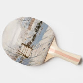 Raquette De Ping Pong Claude Monet - Le Magpie (Côté)
