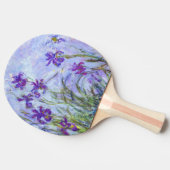 Raquette De Ping Pong Claude Monet - Lilac Irises / Iris Mauves (Côté)