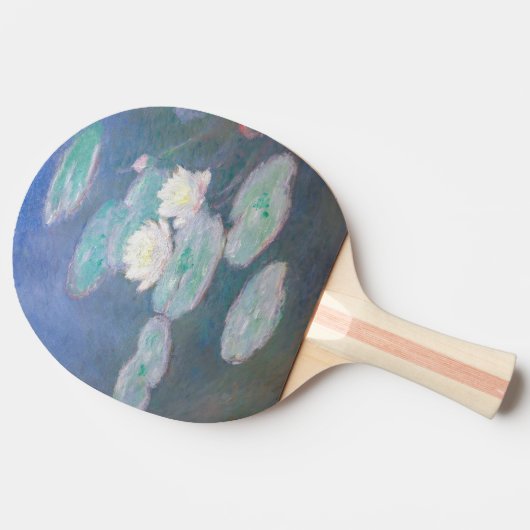 Raquette De Ping Pong Claude Monet - Lys à eau, effet du soir (Côté)