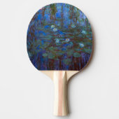 Raquette De Ping Pong Claude Monet - Lys d'Eau Bleue (Devant)