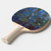 Raquette De Ping Pong Claude Monet - Lys d'Eau Bleue (Devant Angle)
