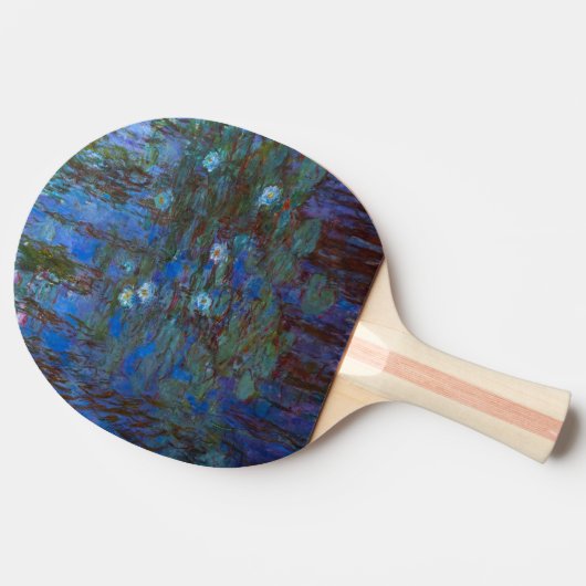 Raquette De Ping Pong Claude Monet - Lys d'Eau Bleue (Côté)