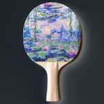 Raquette De Ping Pong Claude Monet - Nymphéas / Nymphéas 1919<br><div class="desc">Nymphéas (W.1852) - Claude Monet,  Huile sur toile,  1916-1919</div>