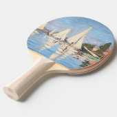 Raquette De Ping Pong Claude Monet - Regattas à Argenteuil (Devant Angle)