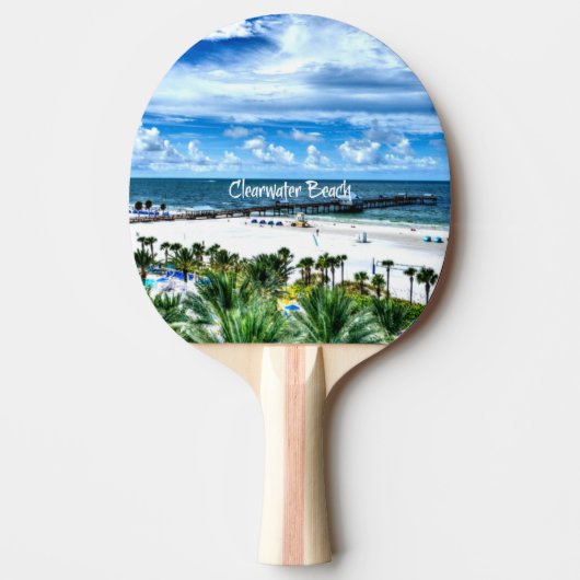 Raquette De Ping Pong Clearwater Beach, Floride (Devant)