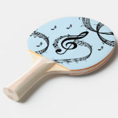 Raquette De Ping Pong Climacic G Clef Music Blue (Devant Angle)