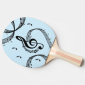 Raquette De Ping Pong Climacic G Clef Music Blue (Côté)