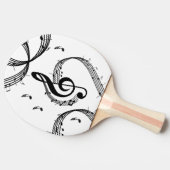 Raquette De Ping Pong Climactic G Clef Music (Côté)