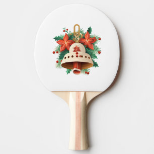 Raquette De Ping Pong Cloche de Noël