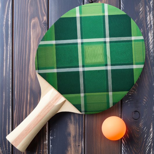Raquette De Ping Pong Clover Plaid