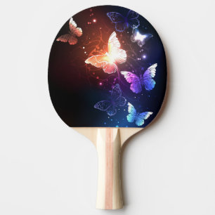 Raquette De Ping Pong Clowing Night Butterflies
