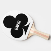 Raquette De Ping Pong Clubs jouant carte ping-pong paddle (Côté)