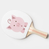 Raquette De Ping Pong Cochon mignon surpris (Côté)