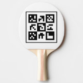 Raquette De Ping Pong code qr (Devant)