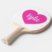 Raquette De Ping Pong Coeur (Devant Angle)
