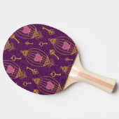 Raquette De Ping Pong Coeur-clé-motif (Côté)