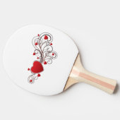Raquette De Ping Pong Coeur défilé (Côté)