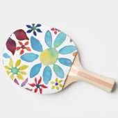 Raquette De Ping Pong Coeur des fleurs (Côté)