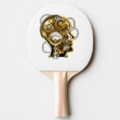 Raquette De Ping Pong Coeur vapeur avec un manomètre (Dos)