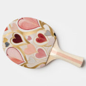 Raquette De Ping Pong Coeurs d'amour (Côté)