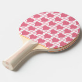 Raquette De Ping Pong Coeurs roses (Devant Angle)