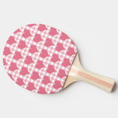 Raquette De Ping Pong Coeurs roses (Côté)