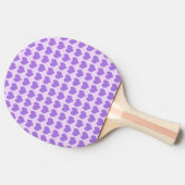 Raquette De Ping Pong Cœurs violets (Côté)