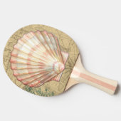 Raquette De Ping Pong Collage de la carte côtière (Côté)