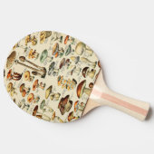 Raquette De Ping Pong Collection de champignons (Côté)