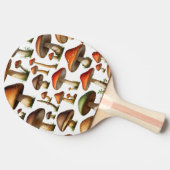 Raquette De Ping Pong Collection de champignons Design Motif (Côté)
