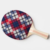 Raquette De Ping Pong Colonial Plaid (Côté)
