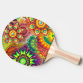 Raquette De Ping Pong coloré (Côté)