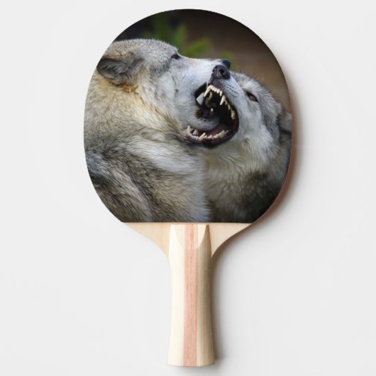 Raquette De Ping Pong Combat de loup (Devant)
