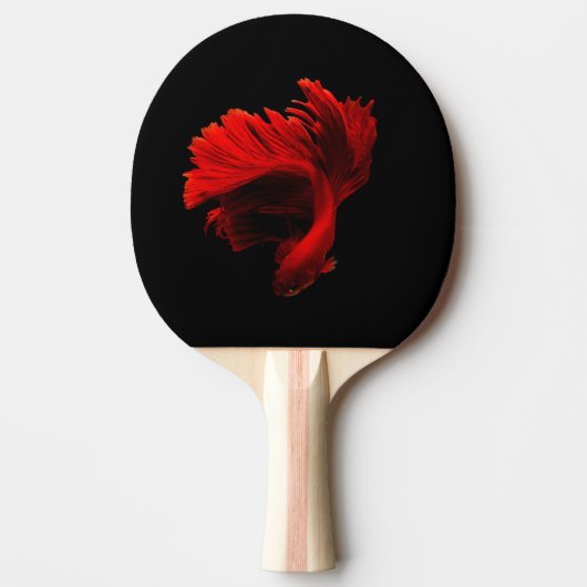 Raquette De Ping Pong Combattant siamois rouge rubis (Devant)