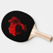 Raquette De Ping Pong Combattant siamois rouge rubis (Côté)
