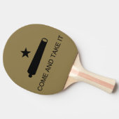 Raquette De Ping Pong Come & Take It ! Flag de Texas State (Côté)