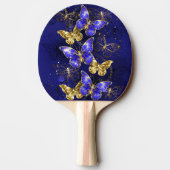 Raquette De Ping Pong Composition avec papillons Sapphire (Dos)