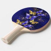 Raquette De Ping Pong Composition avec papillons Sapphire (Devant Angle)