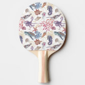 Raquette De Ping Pong Composition de l'eau souterraine Conception 1 (Dos)