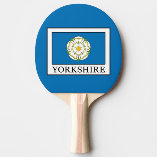 Raquette De Ping Pong Comté de Yorkshire (Devant)