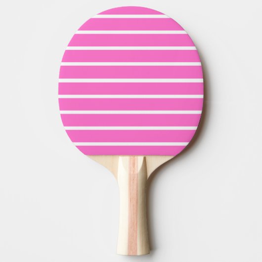 Raquette De Ping Pong Conception de bandes roses (Devant)
