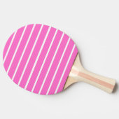 Raquette De Ping Pong Conception de bandes roses (Côté)