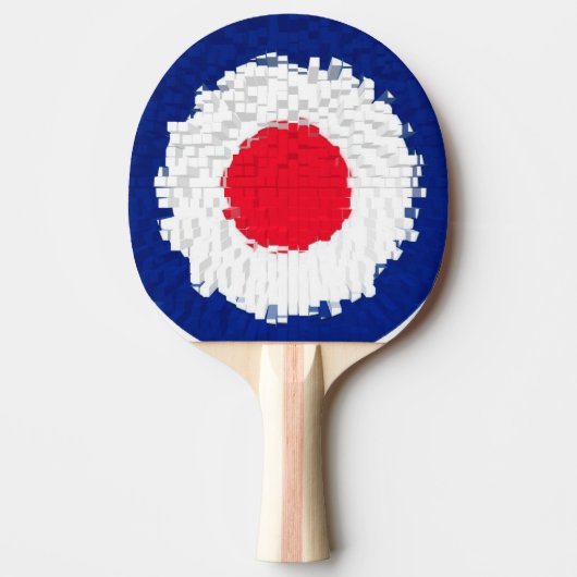 Raquette De Ping Pong Conception de cible de mod (Devant)