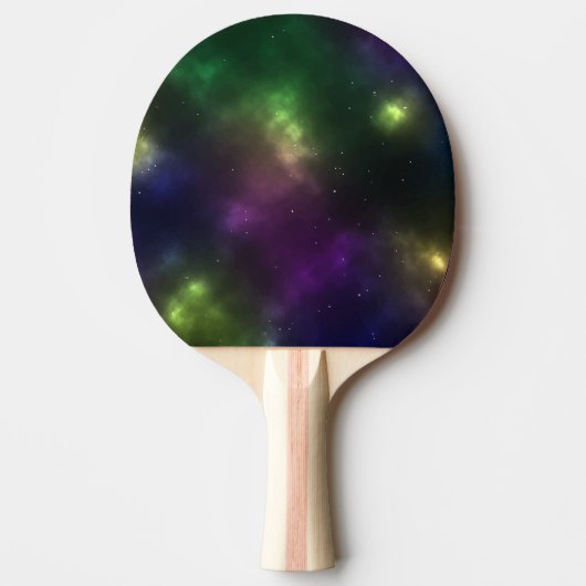 Raquette De Ping Pong Conception de constellations de l'espace cosmique (Devant)