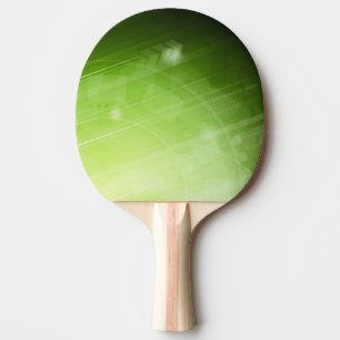 Raquette De Ping Pong Conception de feu vert dans le style de pointe
