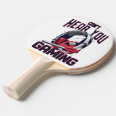 Raquette De Ping Pong Conception de jeux avec casque (Devant Angle)