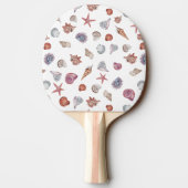 Raquette De Ping Pong Conception de la série de composition de l'eau sou (Dos)