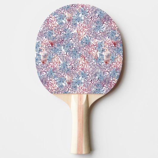 Raquette De Ping Pong Conception de la série de composition de l'eau sou (Devant)